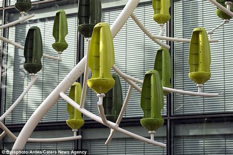 Wind turbines that look like trees. 'Wind Tree' Proves the 'Silent Wind turbine' Oxymoron ...