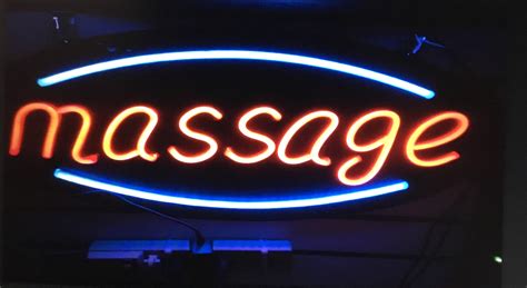 Massage Neon Signwindow Signbusiness Sign Etsy