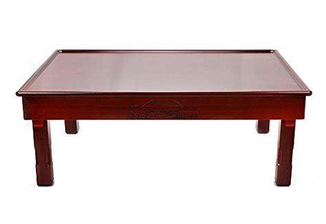 Excelife 86150 Multi Folding Wooden Korean Tea Table M Size Medium Brown
