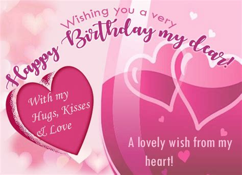 A Lovely Wish From My Heart Free For Husband And Wife Ecards 123 Greetings