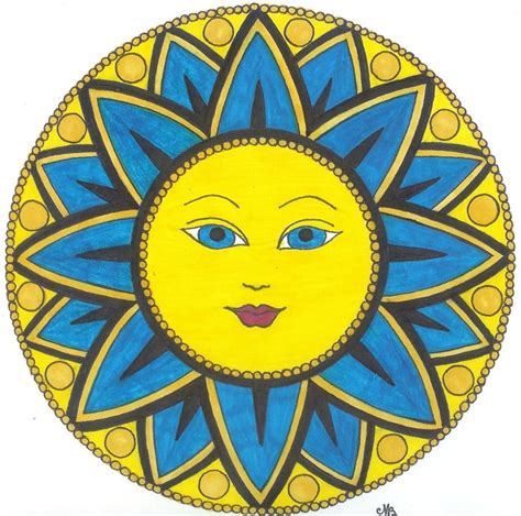 Sunday Morning Sun Art Celestial Art Sun Moon Stars