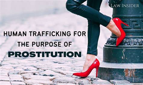 Human Trafficking For The Purpose Of Prostitution Law Insider India
