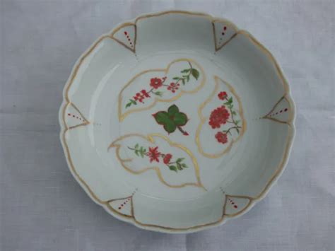 ASSIETTE CREUSE PORCELAINE Limoges Decor De Fleurs EUR 18 00 PicClick FR