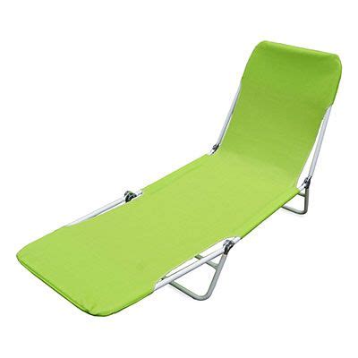 Patioliving carries a wide variety of types of sling furniture: Wilson & Fisher Green Sling Folding Lounge Chair | Folding lounge chair