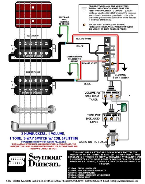 Humbuckers, single coils, teles, p90s, we've got them all making wiring easy! 10 best PRS Dimarzio Seymour Duncan images on Pinterest | Guitars, Seymour duncan and Guitar tips
