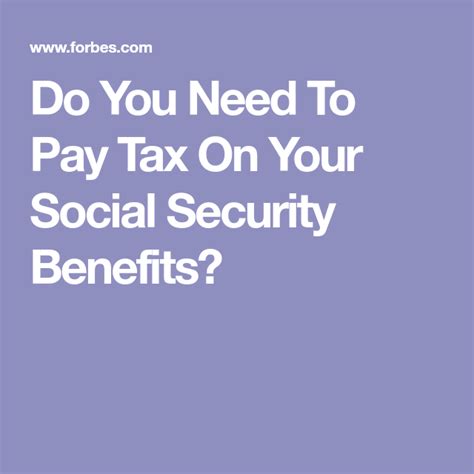 All you need to do is log in to or create your personal my social security account. Do You Need To Pay Tax On Your Social Security Benefits ...