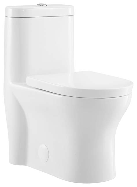 Monaco One Piece Elongated Toilet Dual Flush 08128 Gpf
