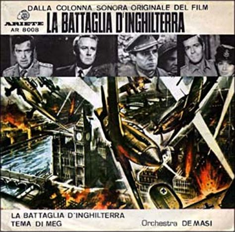 Scheda film la battaglia d'inghilterra (1969) | leggi la recensione, trama, cast completo, critica e guarda trailer, foto, immagini, poster e locandina del film diretto da enzo g. Battaglia d'Inghilterra, La- Soundtrack details ...