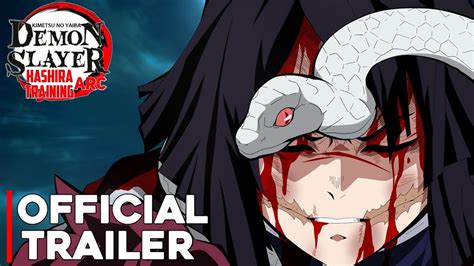 Demon Slayer Kimetsu No Yaiba The Movie Hashira Training Arc Trailer Demon Slayer New