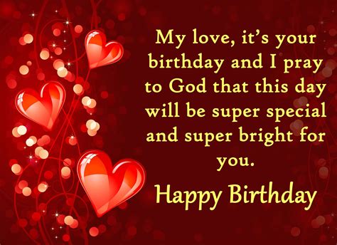 Birthday Messages For Lover Lover S Cute Birthday Messages