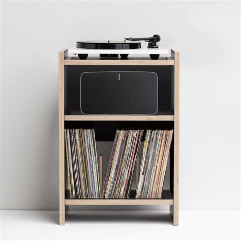 Max Sonos Turntable Stand Record Stand With Shelves