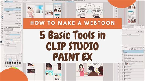 How To Make A Webtoon 5 Basic Tools For Beginners And Creating The