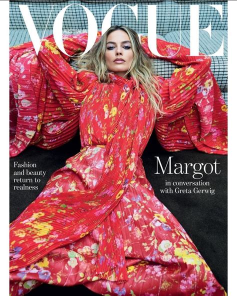 Margot Robbie For Vogue Australia July 2023 Hawtcelebs