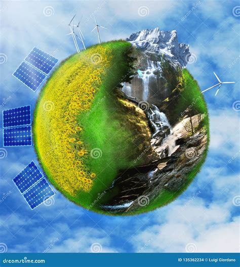 Ecological Environment And Sustainable Development Stock Photo Image