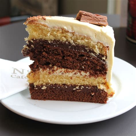 Chocolate And Vanilla Layer Cake At No15