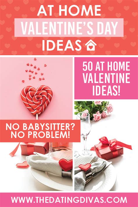 At Home Valentines Day Ideas For Everyone The Dating Divas