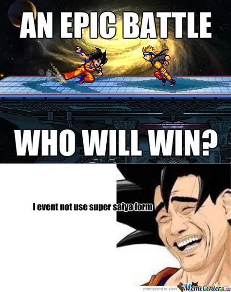 Naruto Vs Goku Memes
