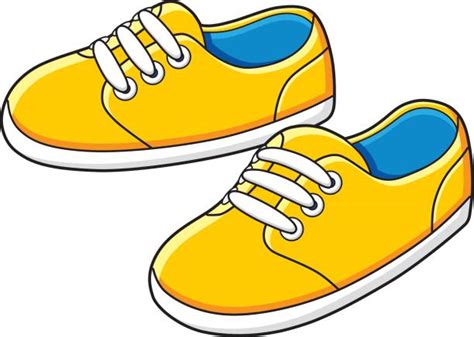 Childrens Tennis Shoes Illustrations Royalty Free Vector Graphics