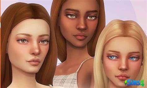 Sims 4 Maxis Match Face Presets Image To U