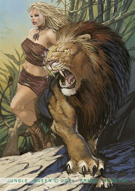 This Jungle Queen Drawn By Frans Mensink Has A Beautifully Proportioned