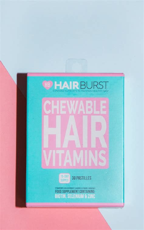 Hairburst Chewable Hair Vitamins 15 Day Supply Prettylittlething