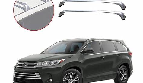 ROKIOTOEX Roof Rack Crossbars Compatible with 2014-2019 Toyota