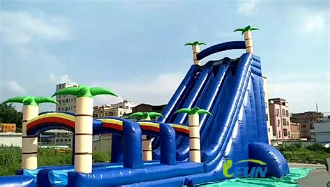 Big Inflatable Waterslide For Adultscommercial Grade Inflatable Water