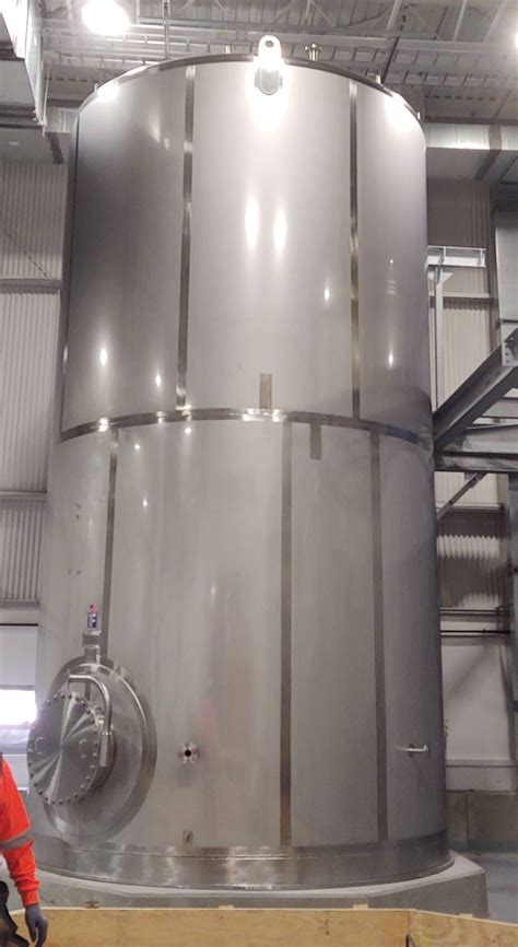Installation Of Stainless Tanks Imi Industrial Services Group