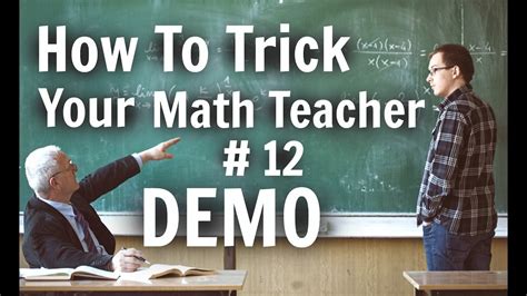 How To Trick Your Math Teacher 12 Math Magic Tricks Youtube