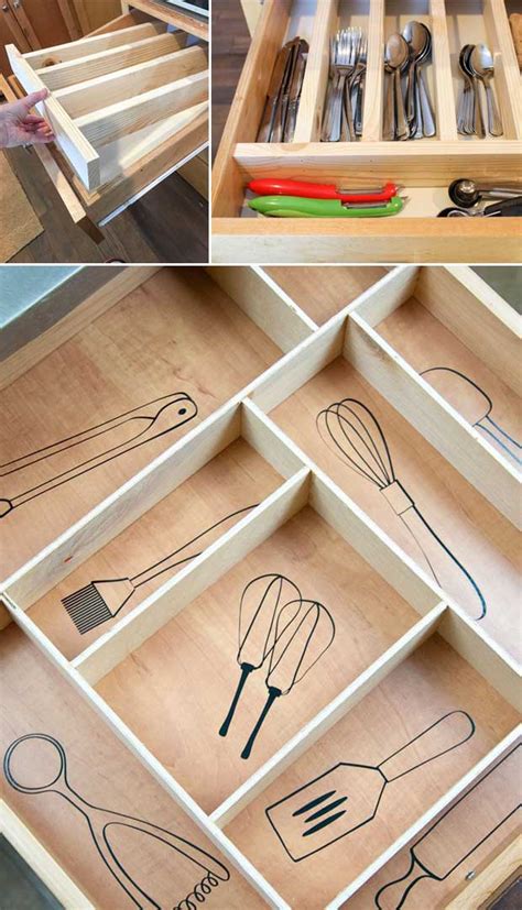 How to remove a drawer with metal glides. 15 Cool DIY Drawer Divider Ideas to Conquer Clutter