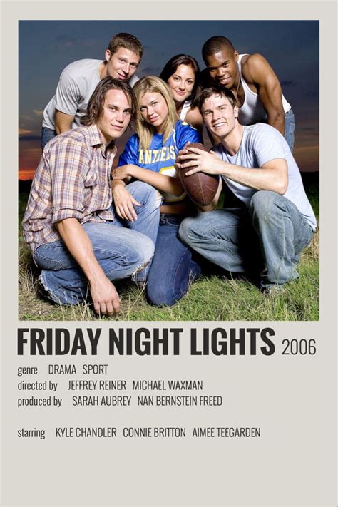 Friday Night Lights By Maja Friday Night Lights Movie Indie Movie