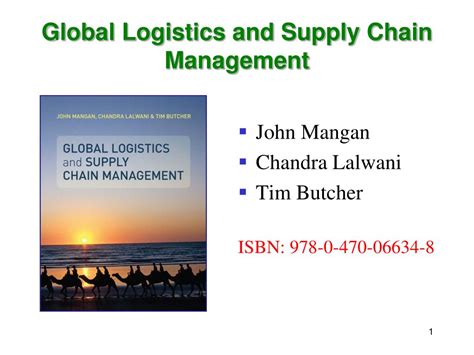 Ppt Global Logistics And Supply Chain Management Powerpoint