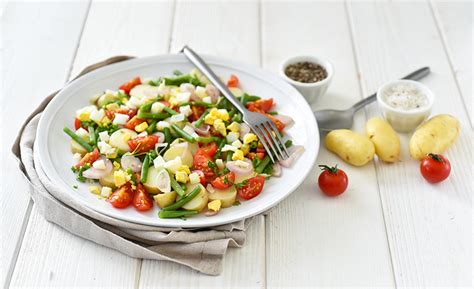 Salade De Ratte Du Touquet Aux Haricots Verts A Vos Assiettes