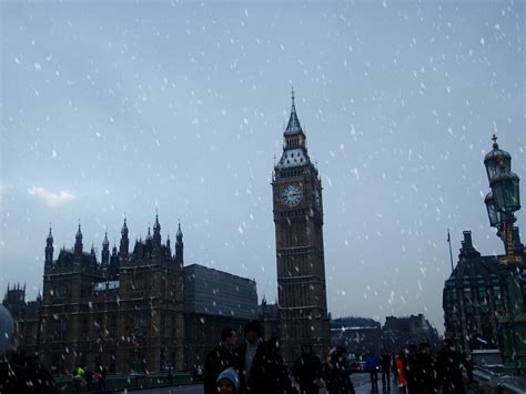 Big Ben Snow Snow Near Big Ben London Dom Hodson Flickr