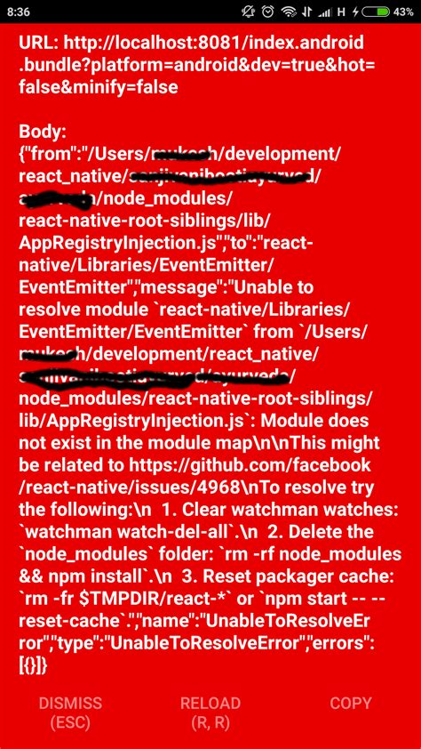 Unable To Resolve Module React Native Issue 11257 Facebook React Hot Sex Picture