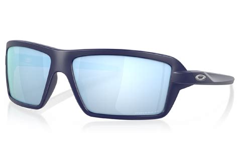 Oakley Cables Sunglasses With Matte Navy Frame And Prizm Deep Water Polarized Lenses Sportsman