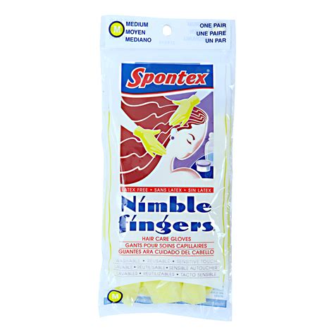 Spontex Nimble Fingers Medium Hair Care Gloves Ebay