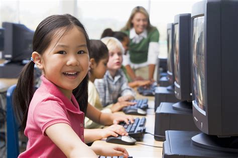 Bigstock Children At Computer Terminals 3917452 Naiku