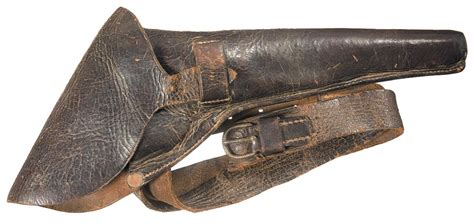Civil War Era Colt Model 1860 Army Revolver With Period Holster