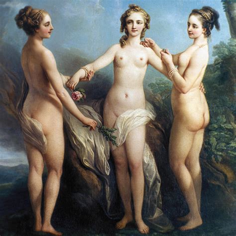 La Dama Desnuda Mitología Las Tres Gracias