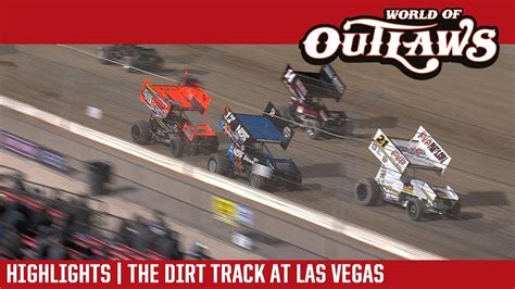 World Of Outlaws Craftsman Sprint Cars The Dirt Track At Las Vegas