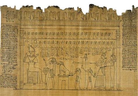 William H Peck Papyrus Of Nes Min The Papyrus Of Nes