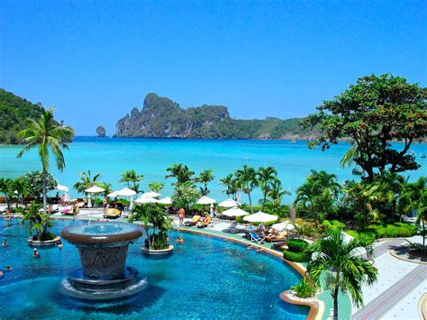 Koh Phi Phi Island Thailand Destin Beach Breathtaking Views Phi
