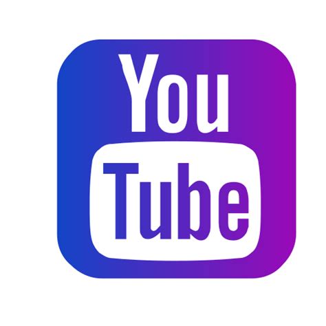 Purple Youtube Logo Png Icon Symbol Internet Website Logo Violet