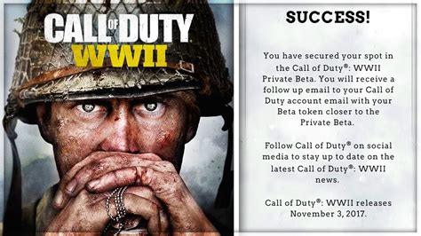 How To Get Wwii Beta Codes For Free Ps4 Pc Xbox One Youtube