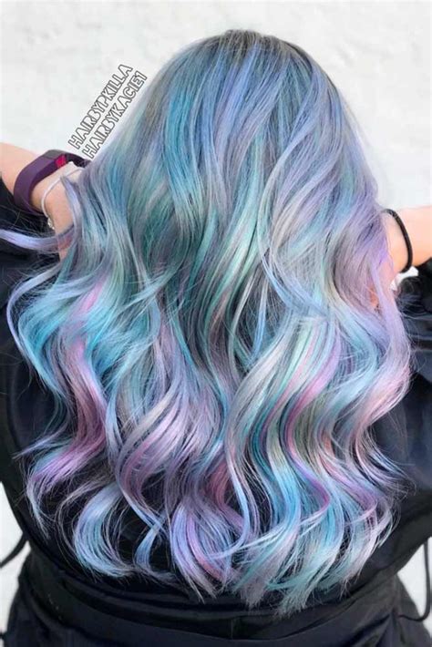 Geode Hair Color Styles Remind Us Of Crystals And Geodes And Their