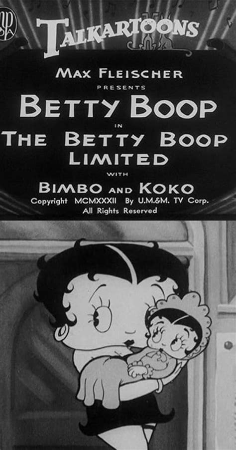 Betty Boop The Betty Boop Limited 1932 News Imdb