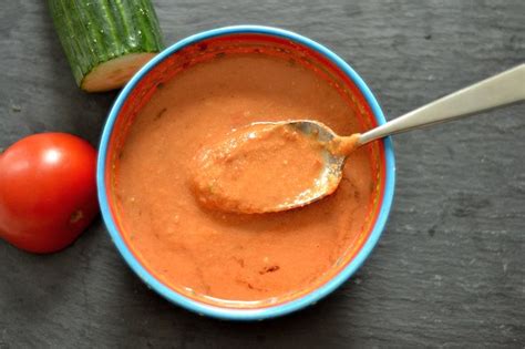 Real Spanish Style Gazpacho Wholesomelicious Recipe Recipes