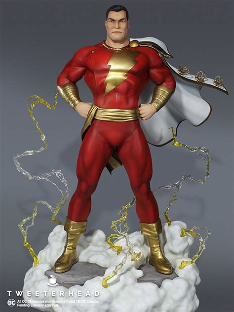Su @shazam c'è un nuovo video esclusivo che potete scoprire ascoltando #mastasera! DC Comics Shazam Statue by Tweeterhead - The Toyark - News