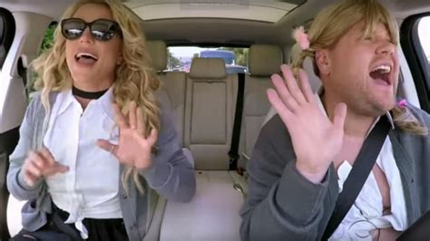 Watch Britney Spears On James Cordens Carpool Karaoke Cbc Music Read